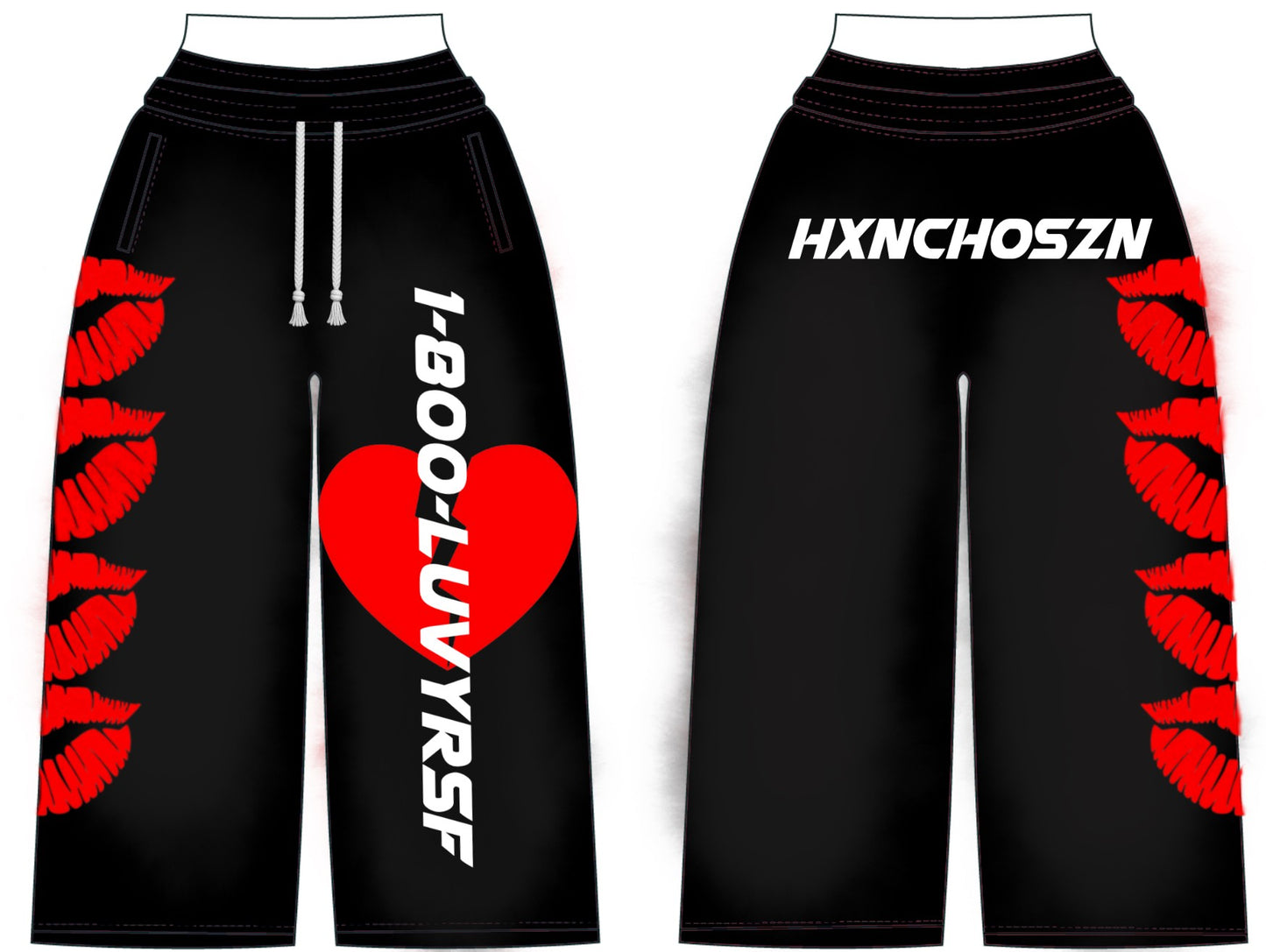 LOVES CAROUSEL WOMEN'S BLACK SWEATPANTS